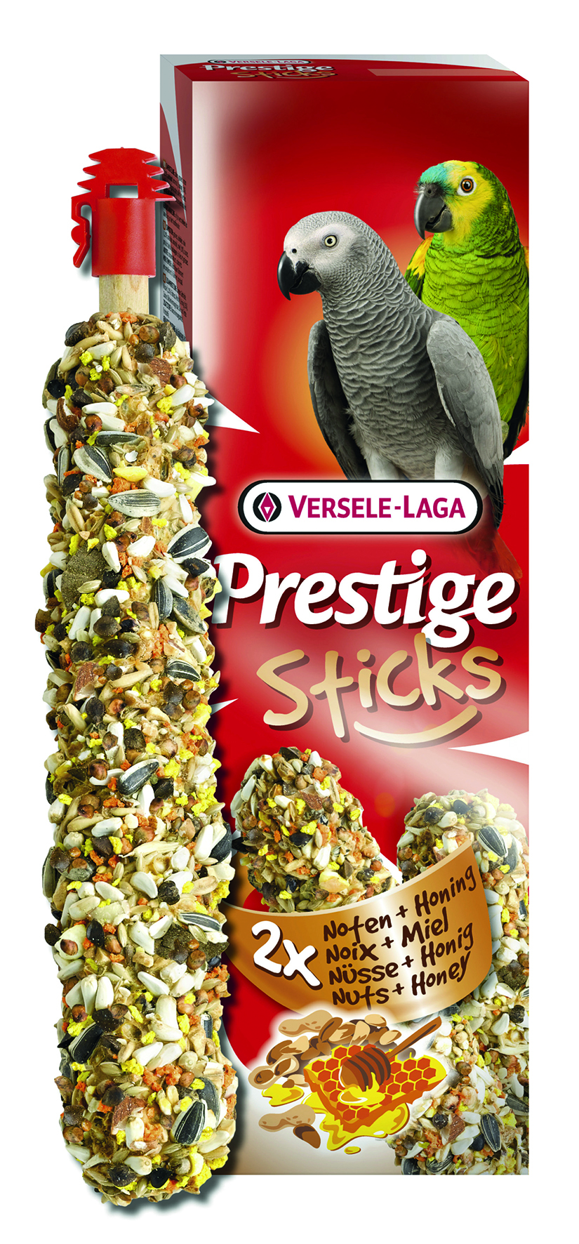 Prestige Sticks Papageien Nüsse & Honig