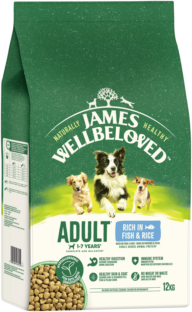 James Wellbeloved - Fisch & Reis - 1 x 12kg - 2
