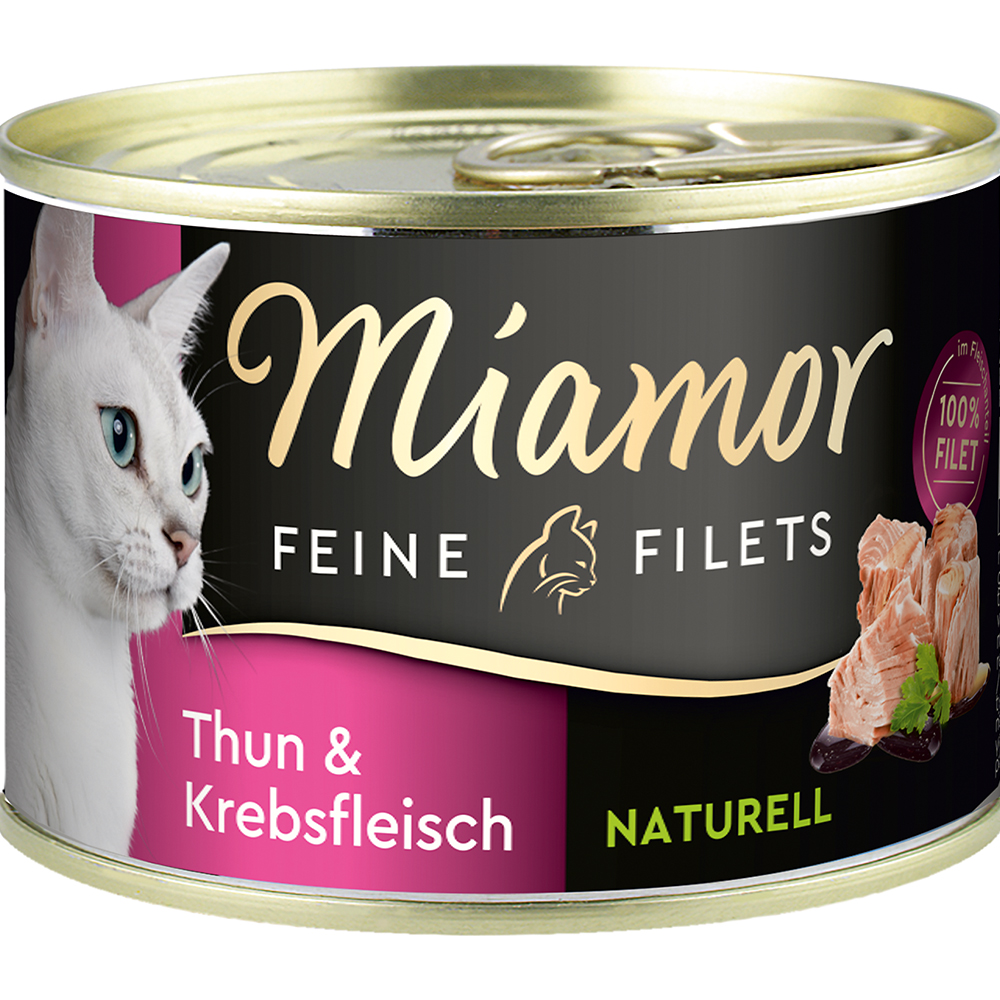 Miamor - Feine Filets Natur Thunfisch & Krebsfleisch - 1