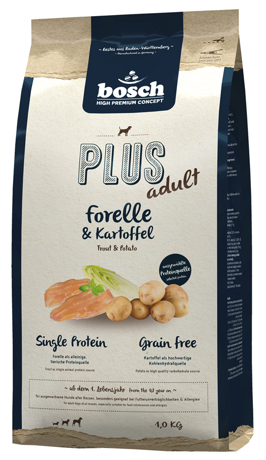 Bosch - Plus Forelle & Kartoffel - 1 x 1 kg - 1