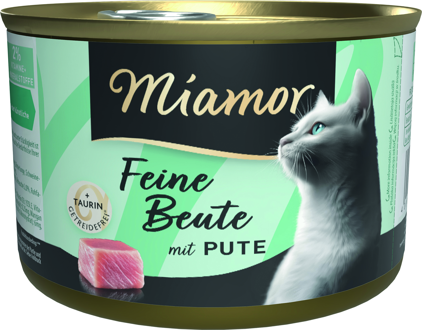 Miamor - Feine Beute Pute - 12 x 185 g - 1