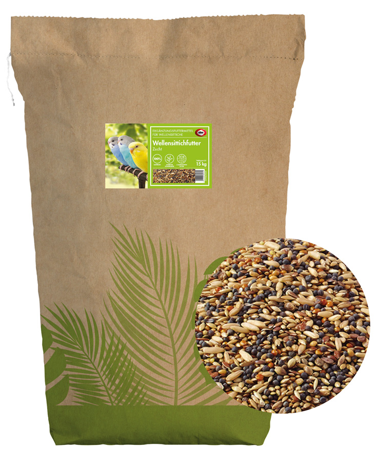 Wellensittichfutter Zucht 15kg Wellensittichfutter Zucht 15kg
