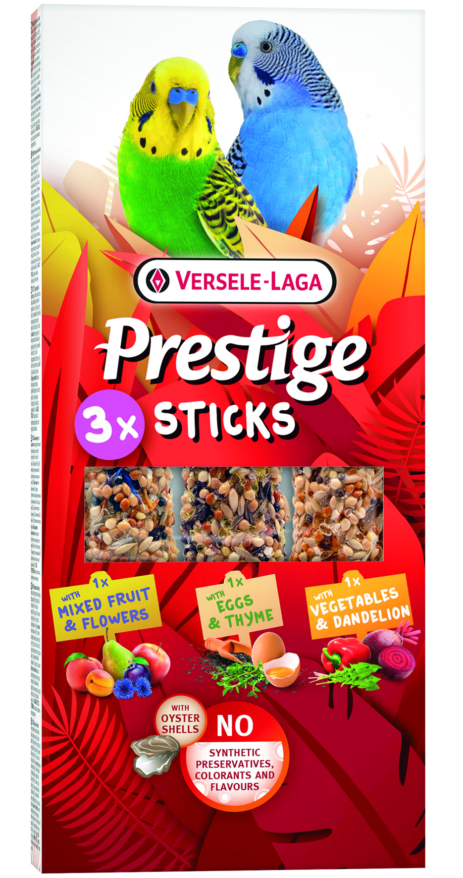 Prestige Sticks Kleinsittiche Triple Variety