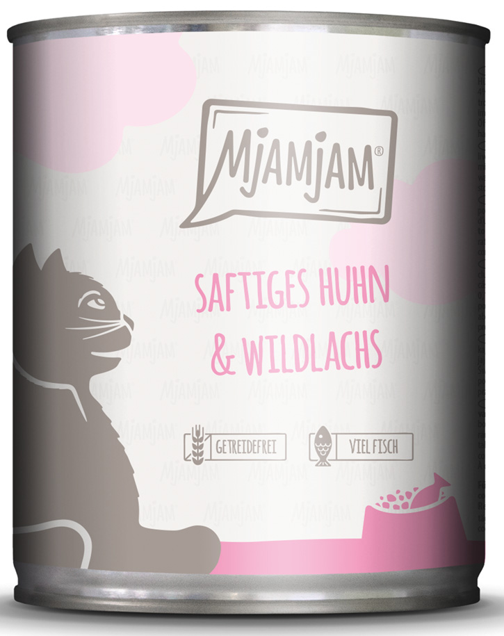 saftiges Huhn und Wildlachs