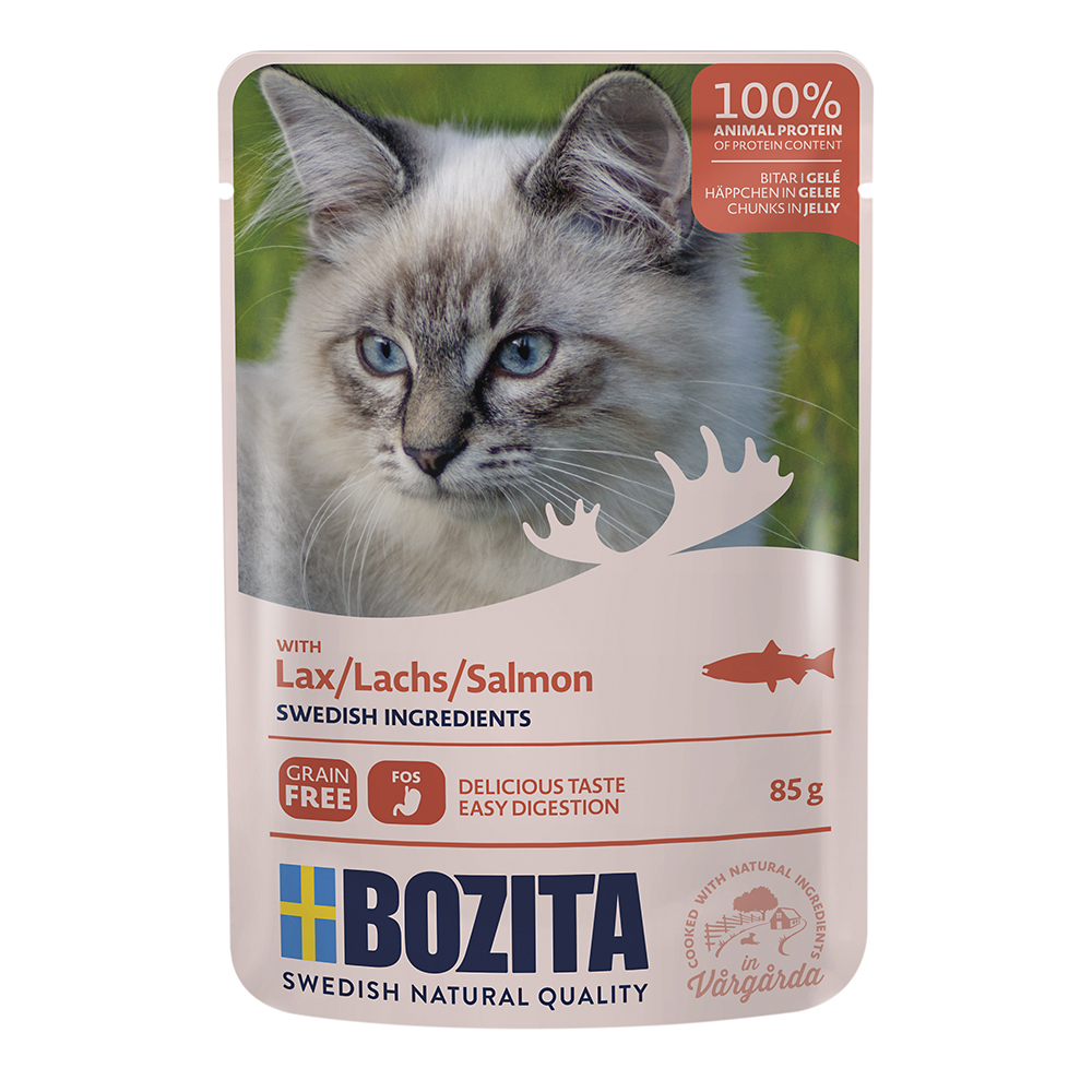 Pouch Häppchen in Gelee mit Lachs
