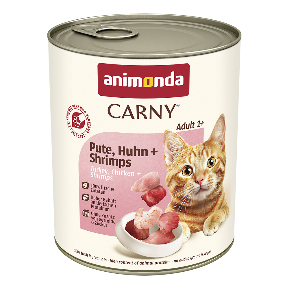 Adult Pute, Huhn + Shrimps