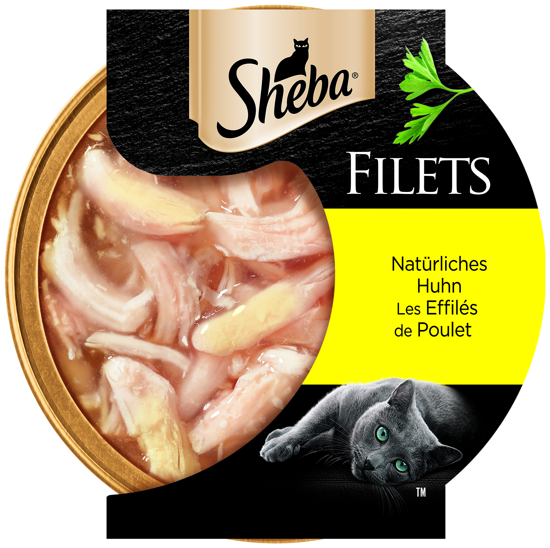 Filets mit natürlichem Huhn