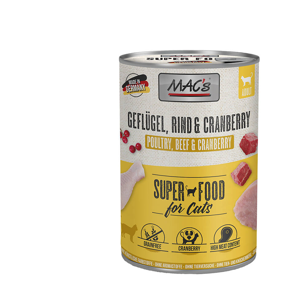 CAT Geflügel, Rind & Cranberry