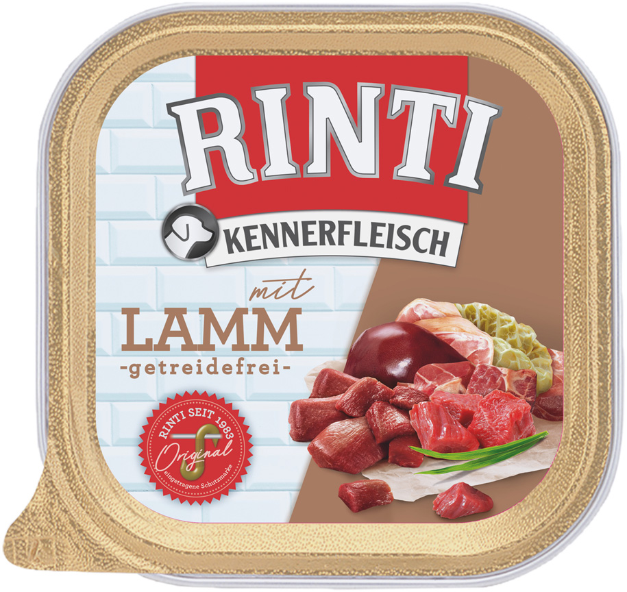 Rinti - Kennerfleisch mit Lamm - 9 x 300 g - 1