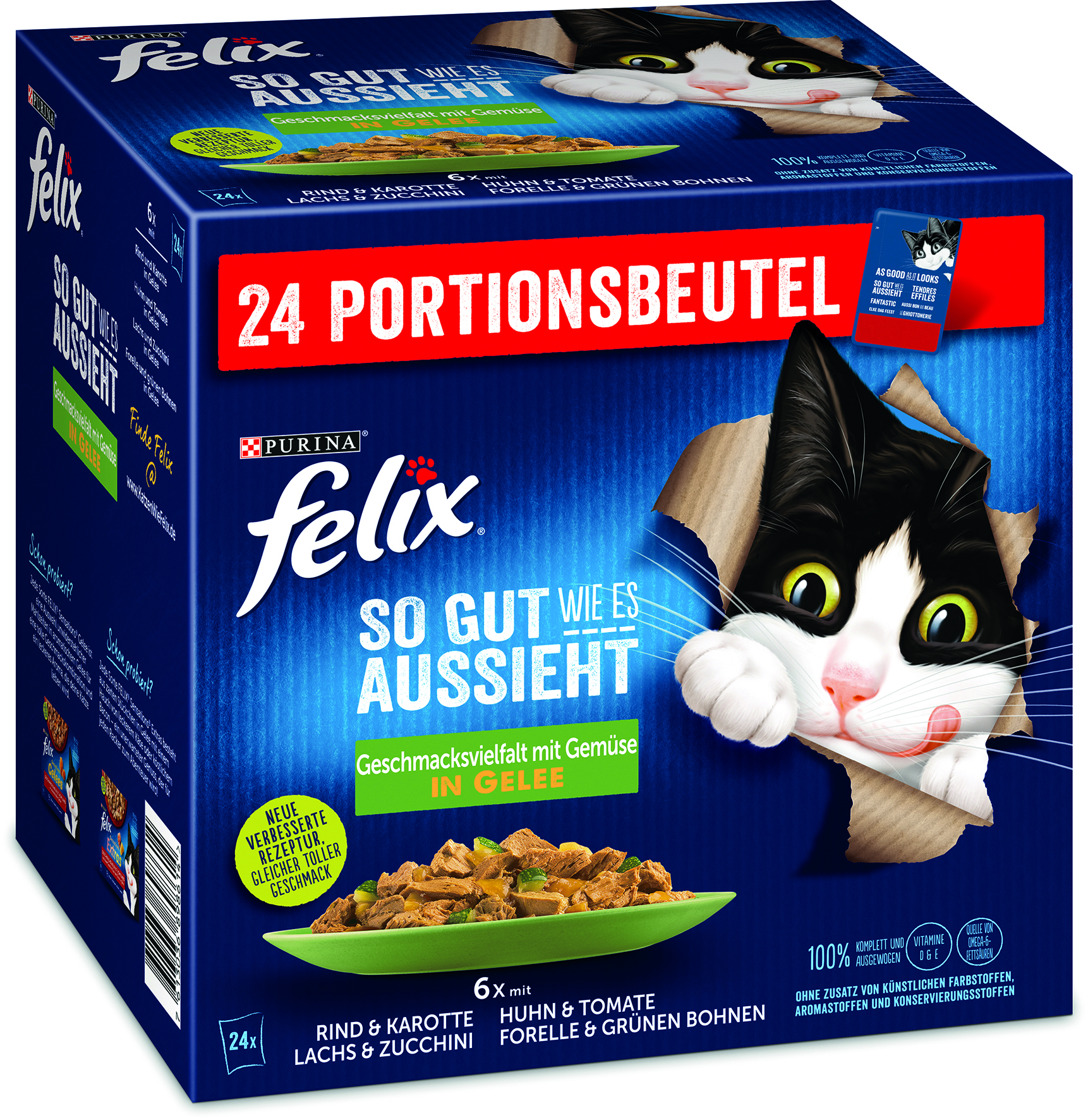 So gut wie es aussieht, Gemischte Vielfalt mit Gemüse - Multipack