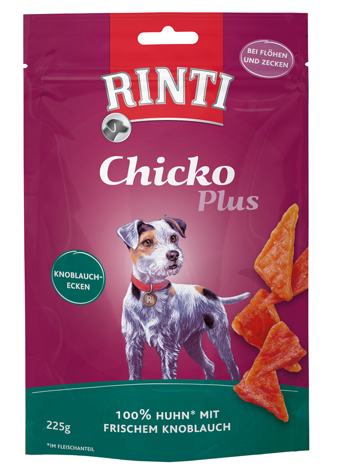Rinti - Chicko Plus Knoblauchecken - 9 x 225 g - 1
