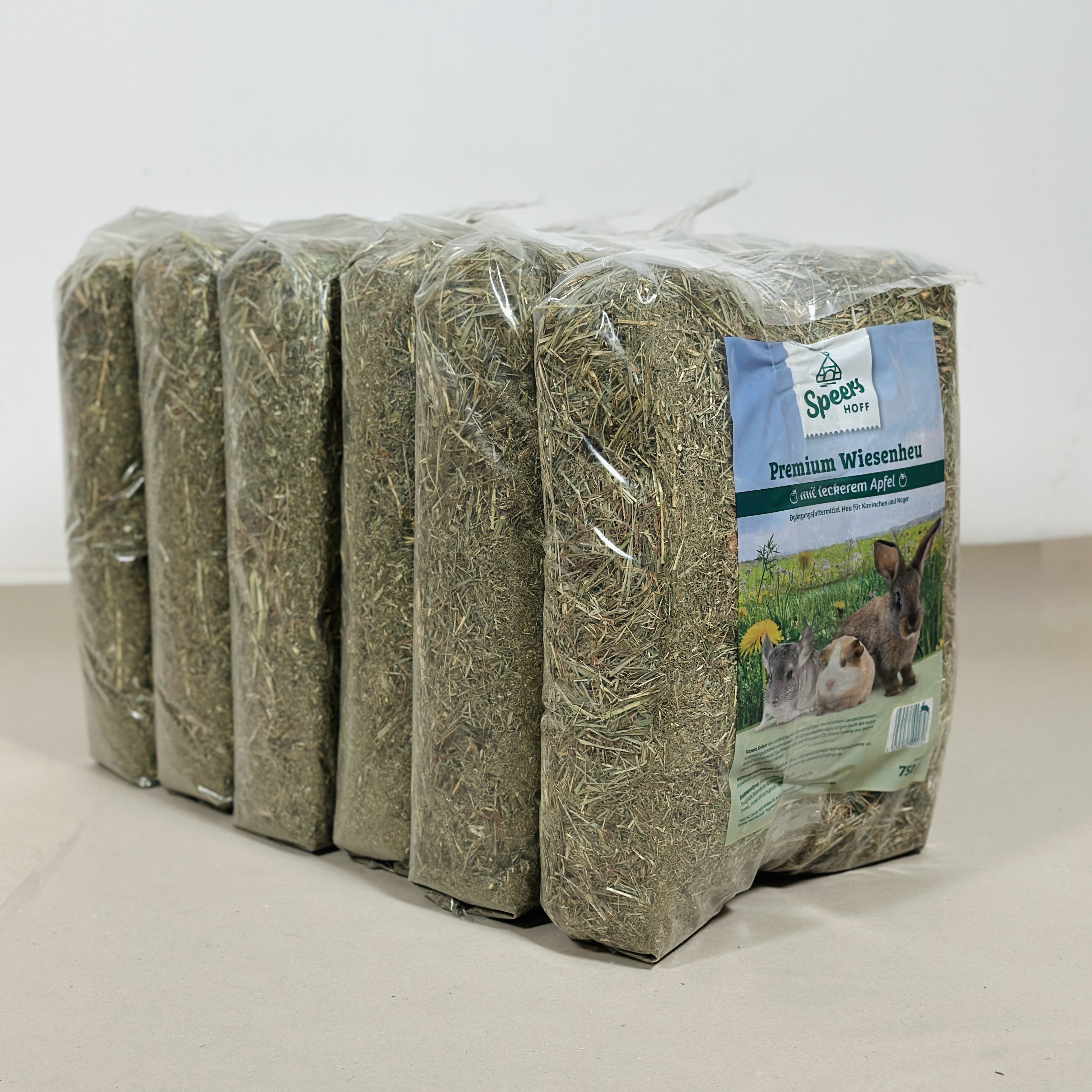 Speers/Marschhof - Premiumheu mit Apfel - 1 x 750 g - 2