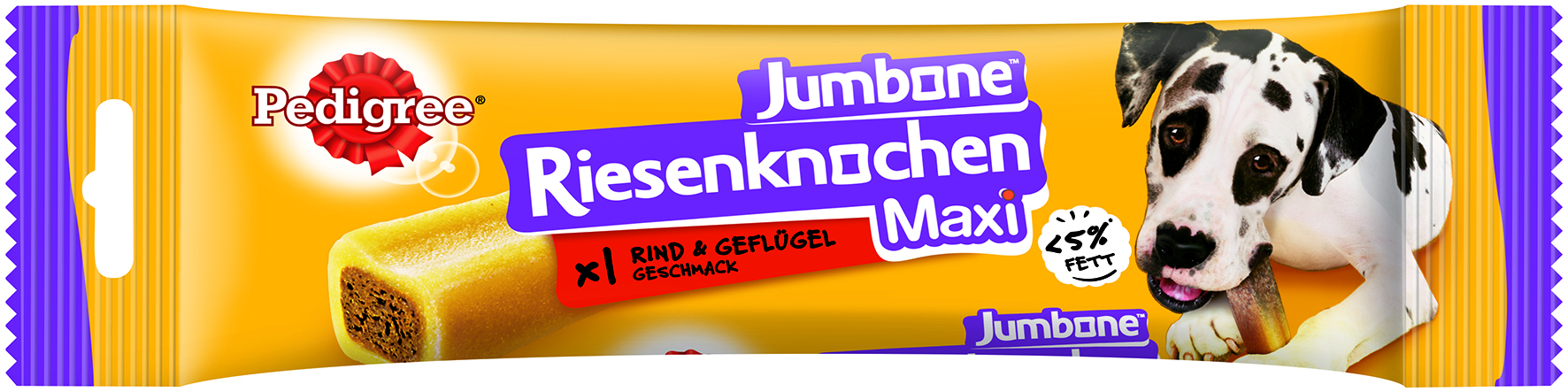Pedigree - Riesenknochen Maxi mit Rind - 1 x 1 Stück - 1