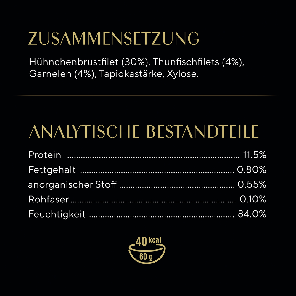 Sheba - Filets mit Huhn & Garnelen - 16 x 60g - 7
