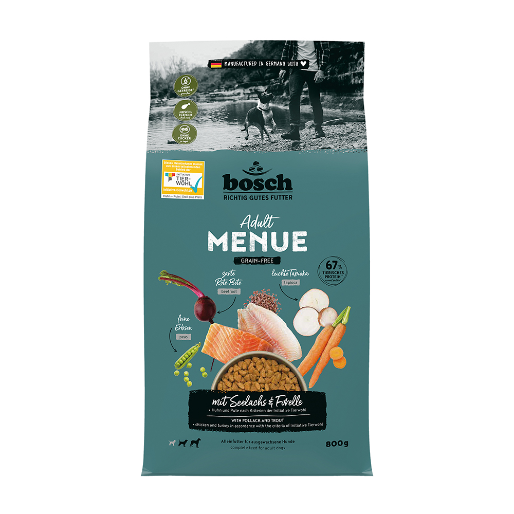 HPC MENUE Adult Seelachs, Huhn + Pute getreidefrei