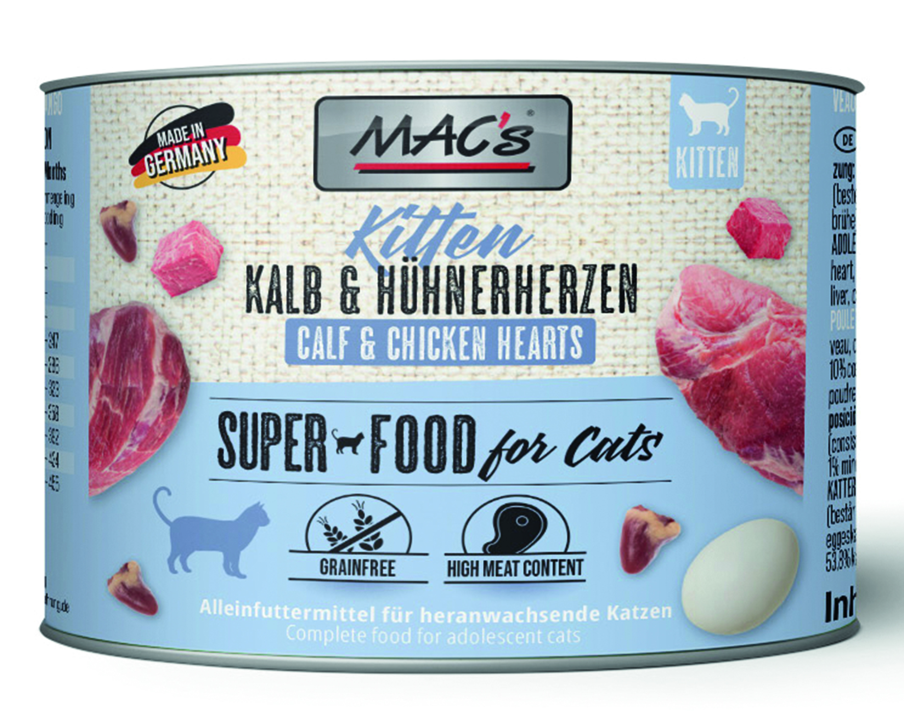 CAT Kitten Kalb & Hühnerherzen