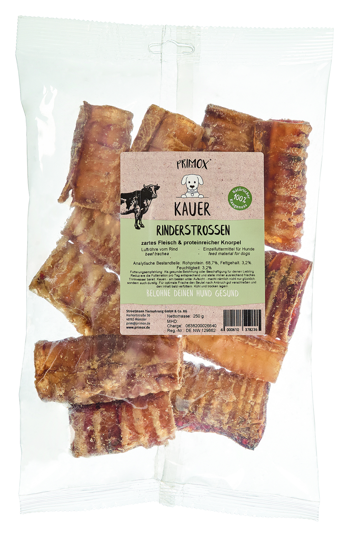 Primox - Rinderstrossen 250g - 6 x 0.25 kg - 1