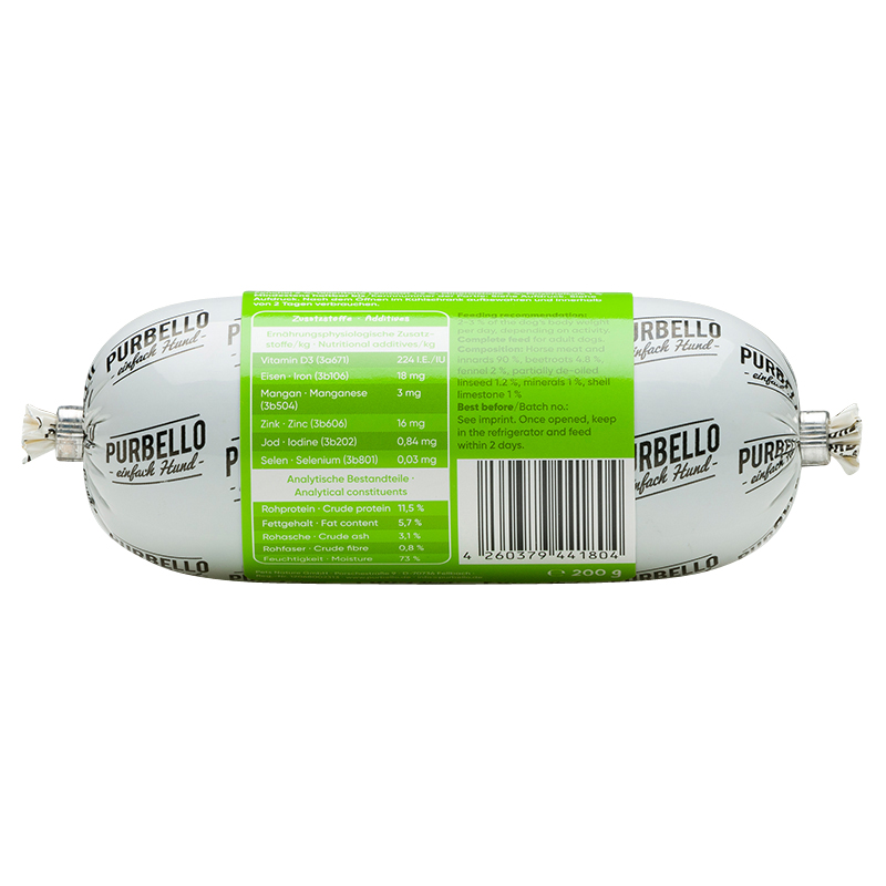 Purbello - Hunderolle mit Pferd - 8 x 200g - 2