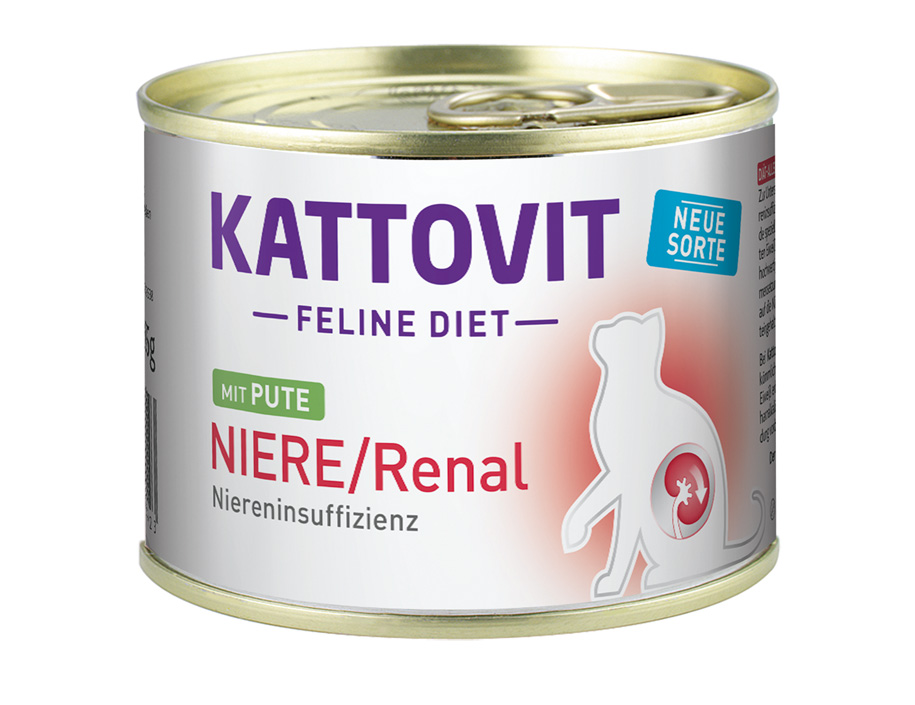 Kattovit - Niere/Renal mit Pute - 12 x 185 g - 1