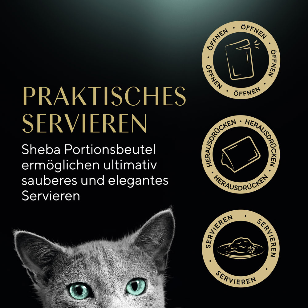 Sheba - Natures Collection mit Lachs garniert mit Kürbis und Pastinake in Sauce - 28 x 0 g - 4