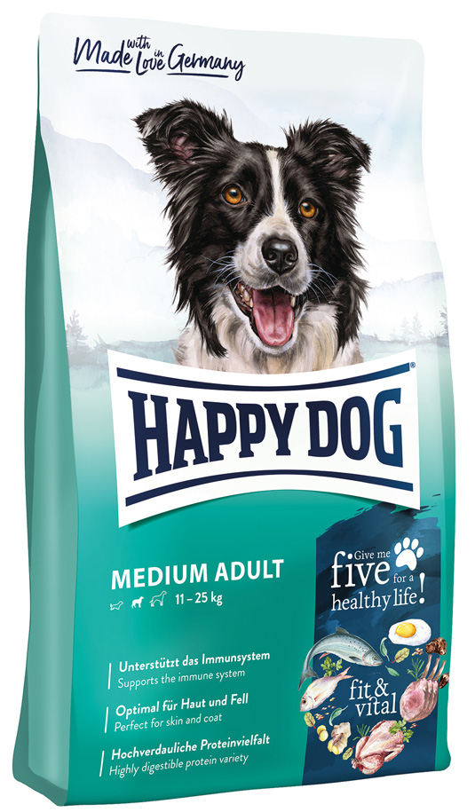 Happy Dog - Supreme Fit & Vital Medium Adult - 1 x 4 kg - 1