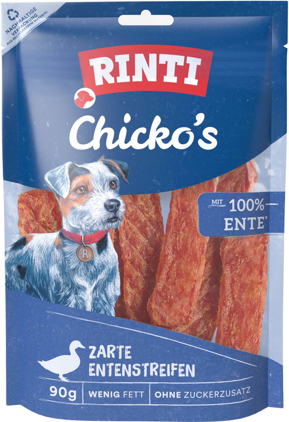 Rinti - Extra Chicko Ente - 12 x 90 g - 1