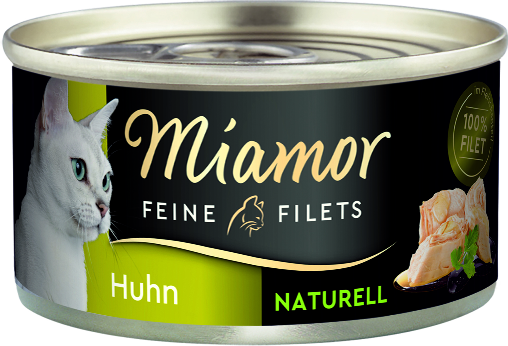 Miamor - Feine Filets naturelle in Fleischsaft Huhn - 24 x 80 g - 1