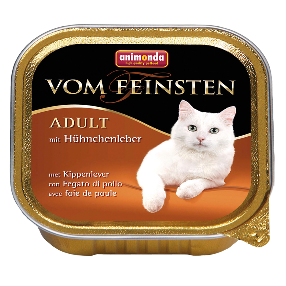 Adult mit Hühnchenleber