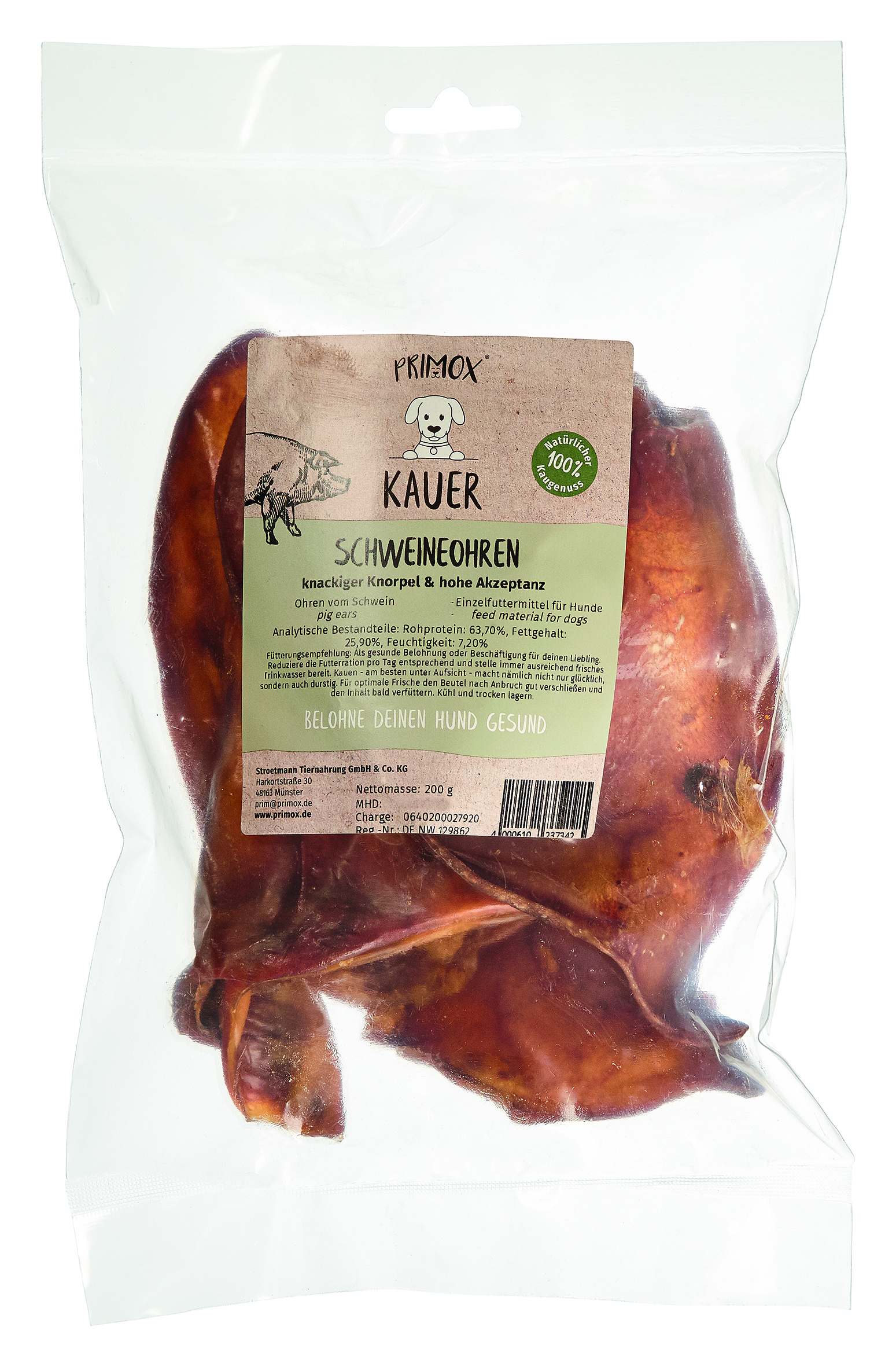 Schweineohren 200g