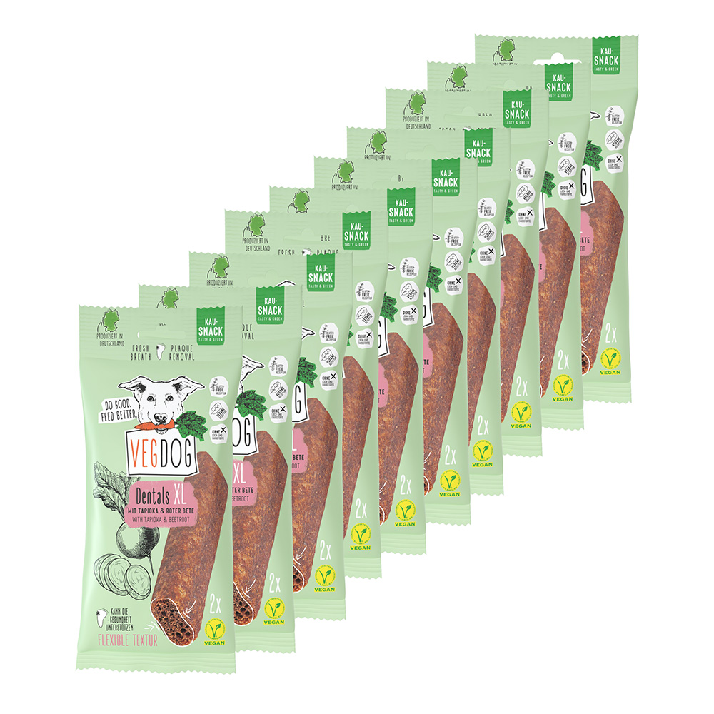 Vegdog - Vegdog Dentals XL - 12 x 100g - 2