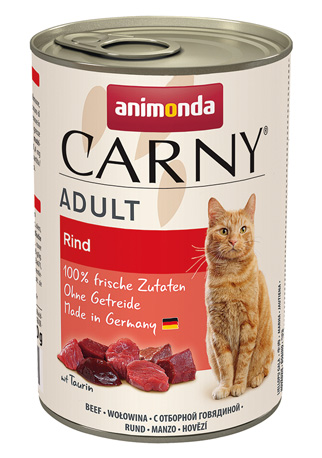 Animonda Carny - Adult Rind pur - 6 x 400 g - 1