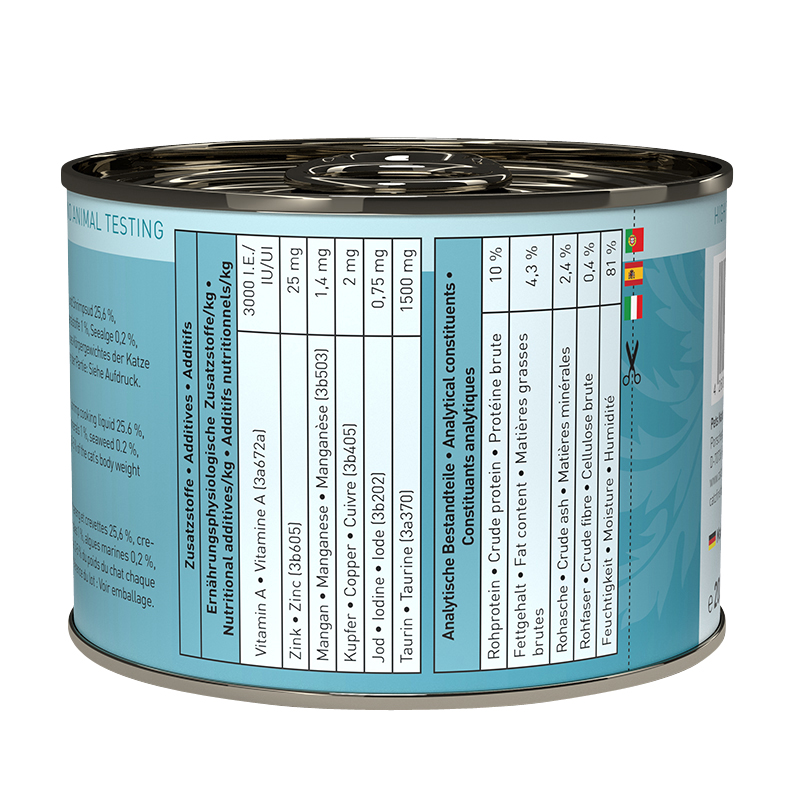 Catz Finefood - CLASSIC Hering & Shrimps - 6 x 200g - 2