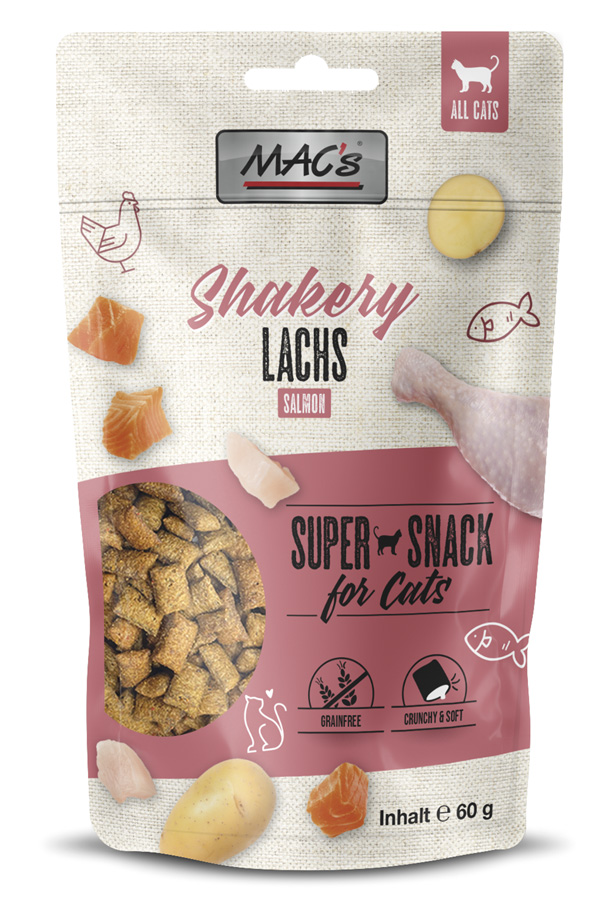MAC´s - CAT Shakery Salmon - 10 x 60 g - 1