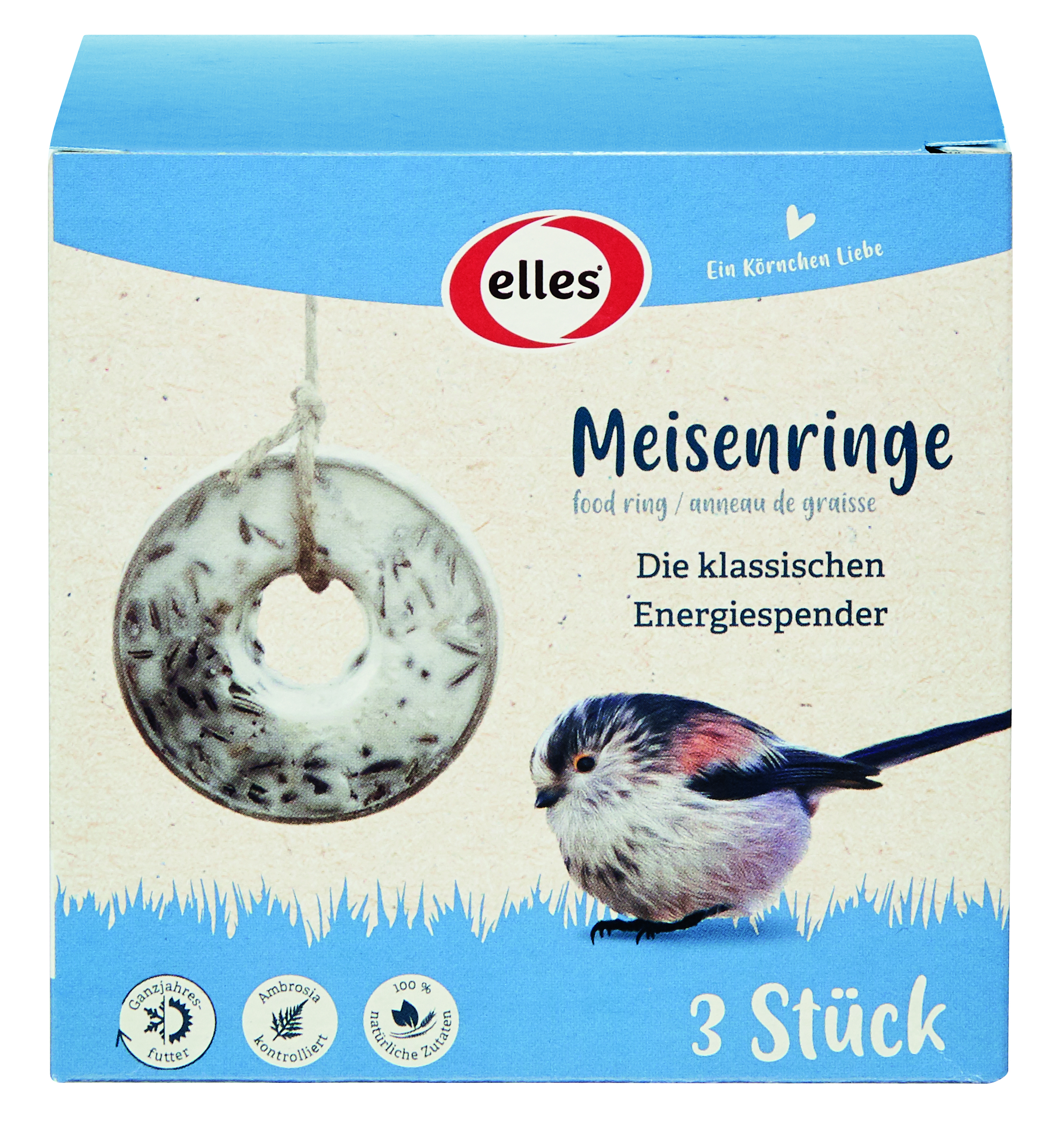 elles - Meisenringe 3 Stück - 1 x 0.15 kg - 2