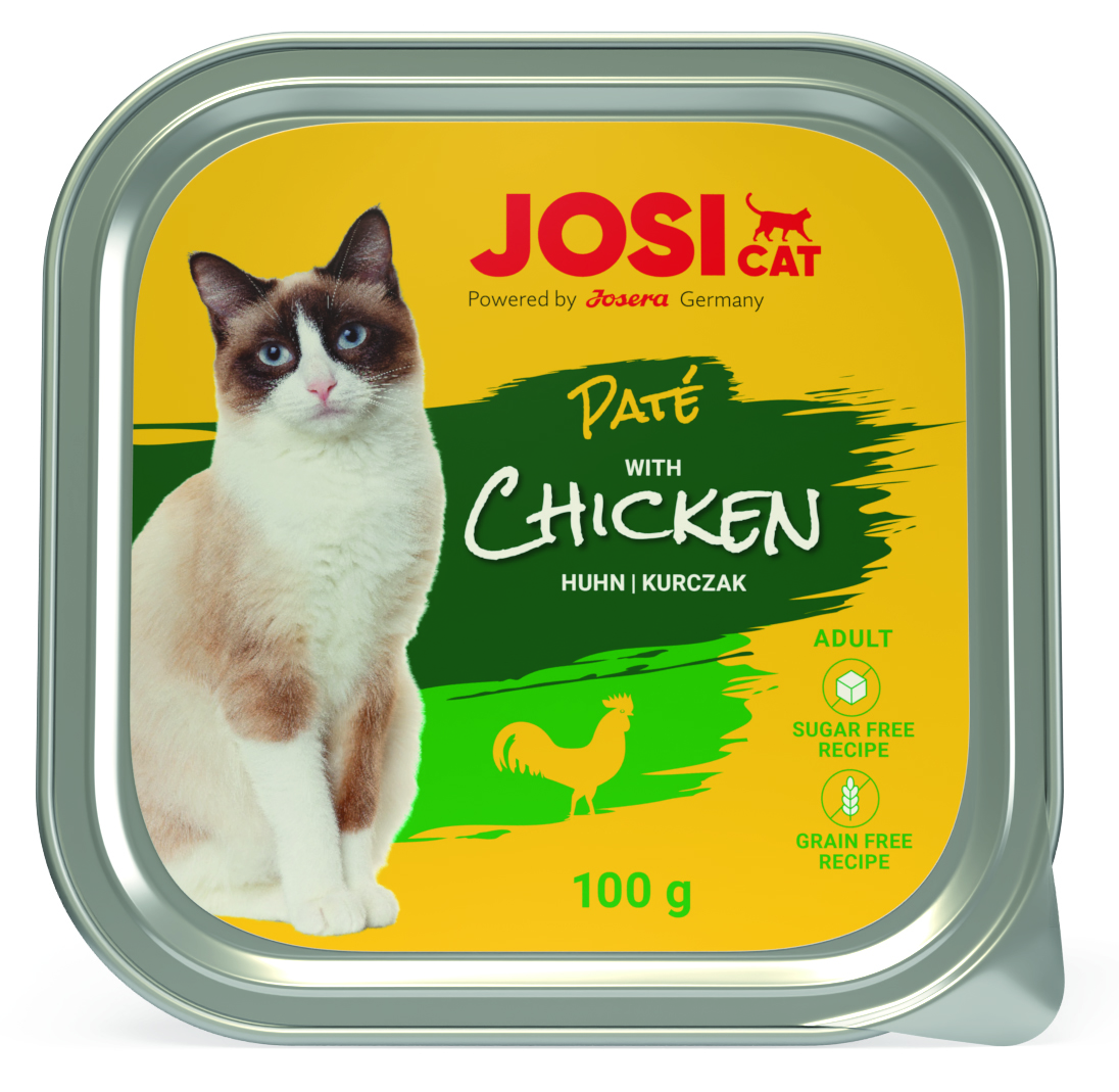 JosiCat - Paté mit Chicken - 32 x 100 g - 1