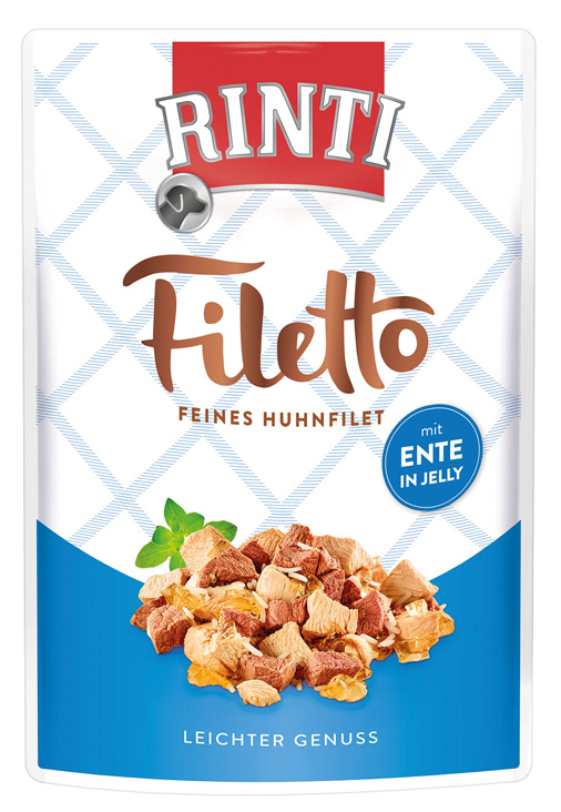 Rinti - Filetto Huhn & Ente - 24 x 100 g - 1