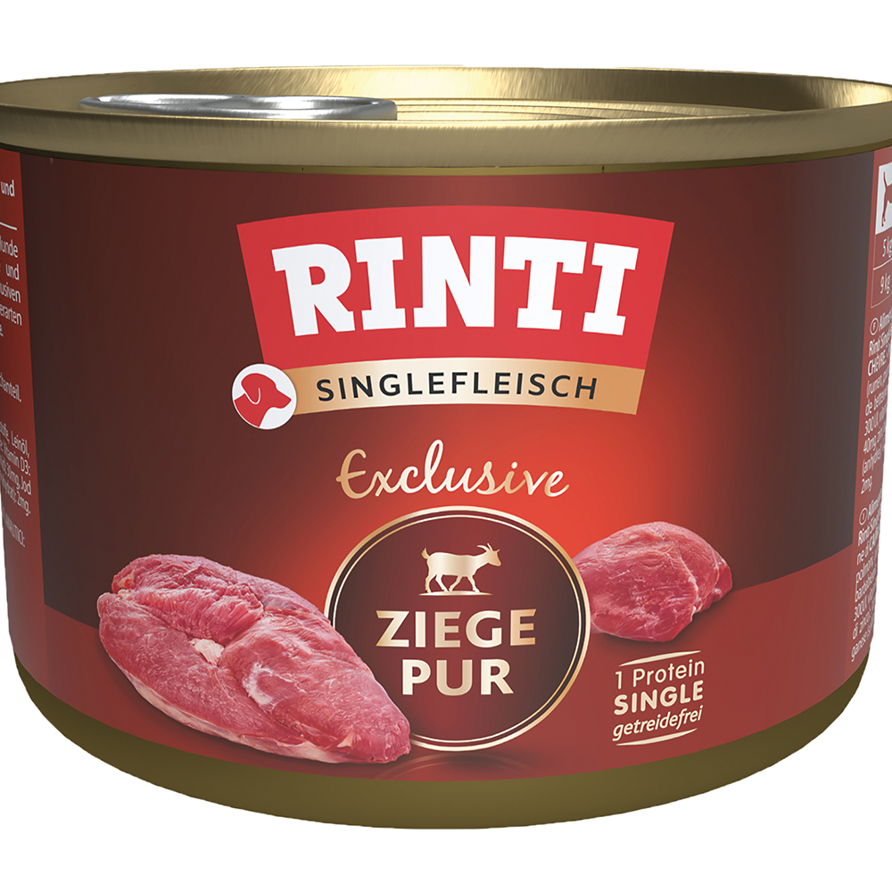 Rinti - Singlefleisch Exclusive Ziege pur - 1