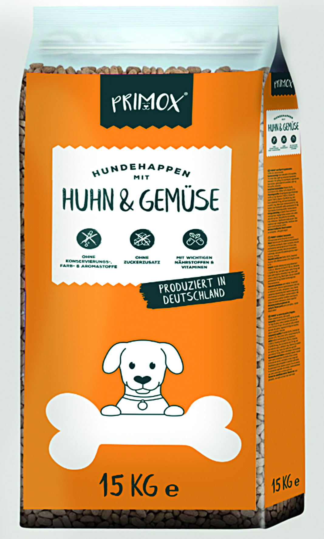 Primox - Hunde Trockenfutter Huhn & Gemüse 15kg - 1 x 15 kg - 1