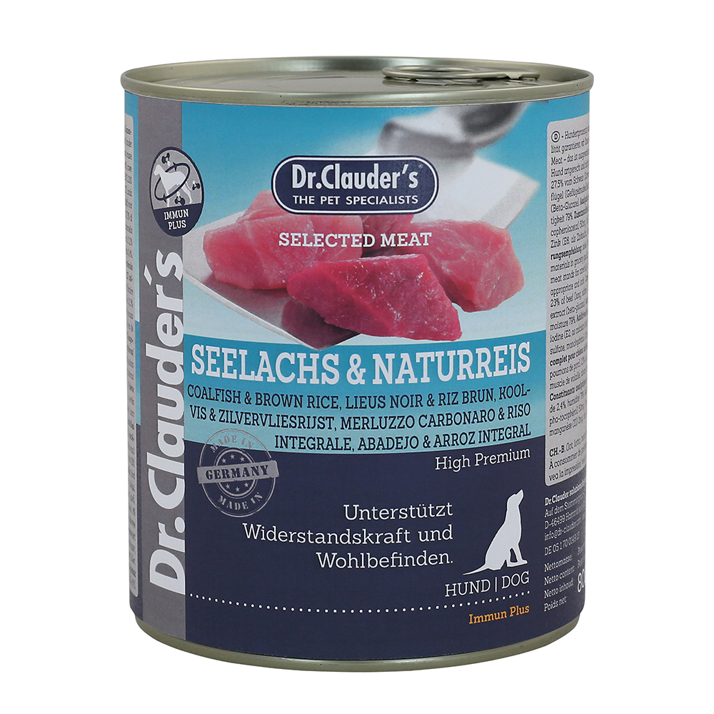 Dr. Clauder - Seelachs & Naturreis - 1