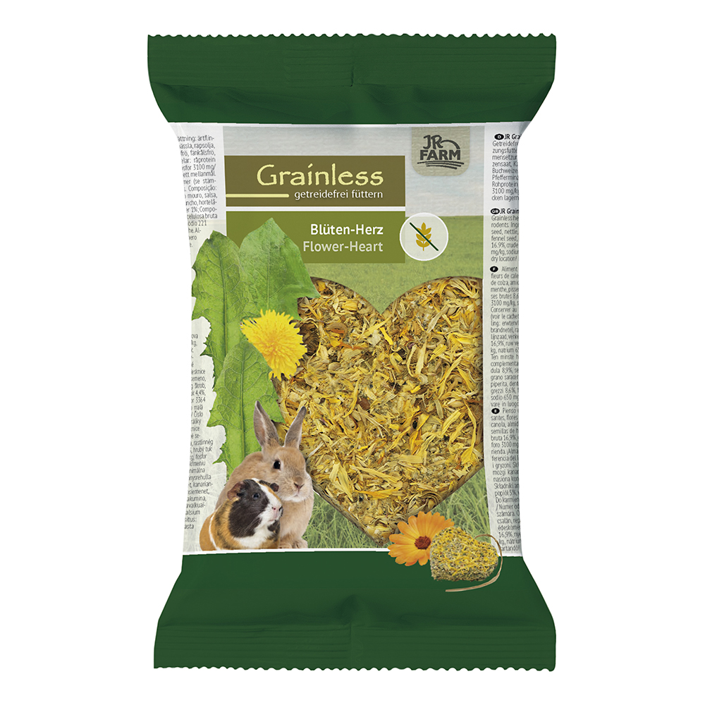 Grainless Blüten-Herz