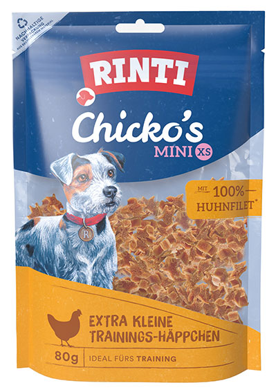 Rinti - Extra Chicko Mini XS mit 100% Huhnfilet Rinti - Extra Chicko Mini XS mit 100% Huhnfilet