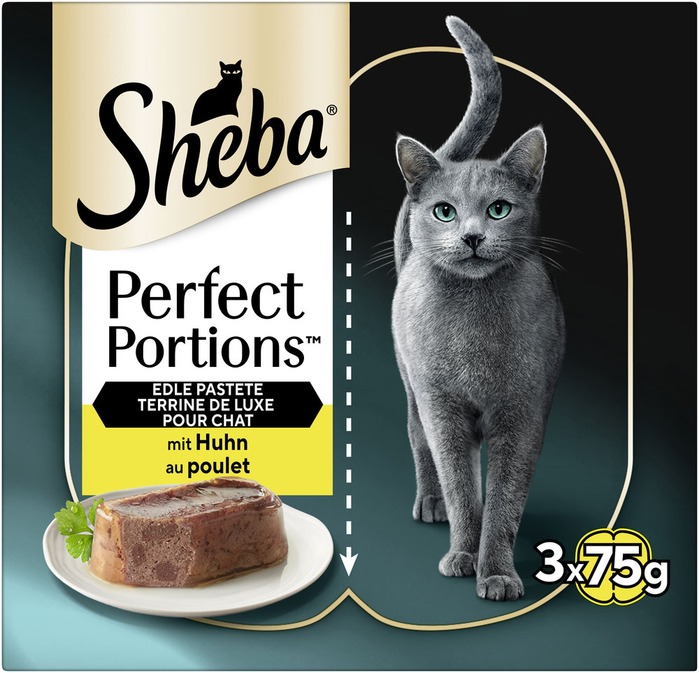 Sheba - Sheba Perfect Portions mit Huhn - 8 x 225 g - 1