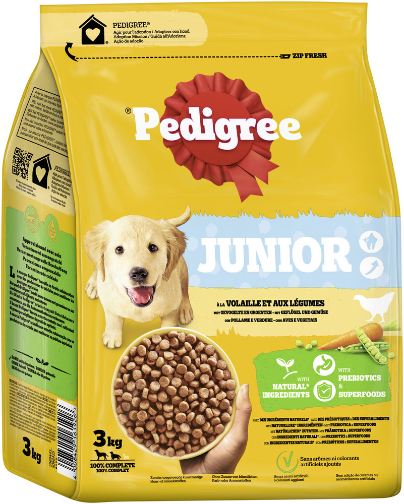 Pedigree - Junior Gelfügel + Gemüse - 2