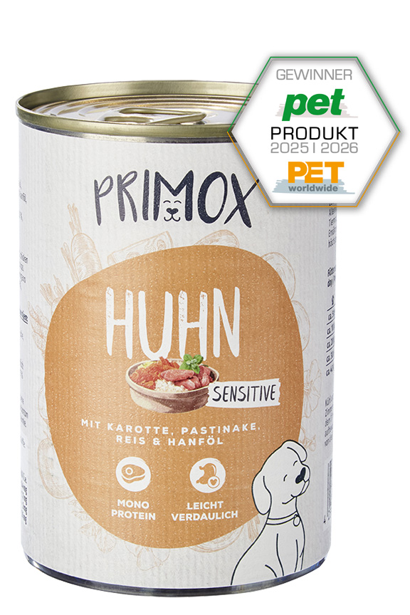 Hunde Nassfutter MENÜ mit Huhn 6 x 400G
