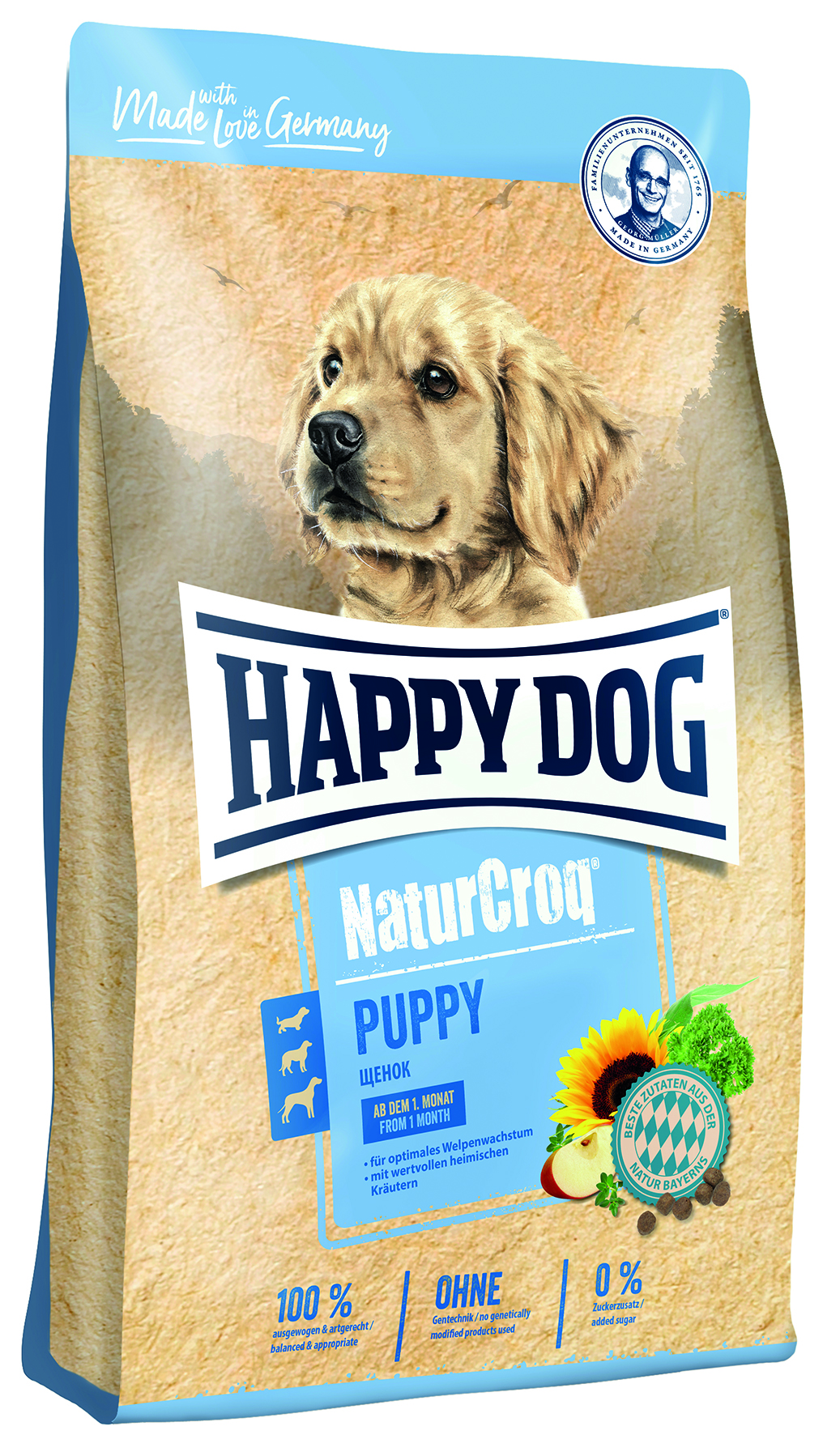 Happy Dog - Natur- Croq Welpen - 1 x 1 kg - 1