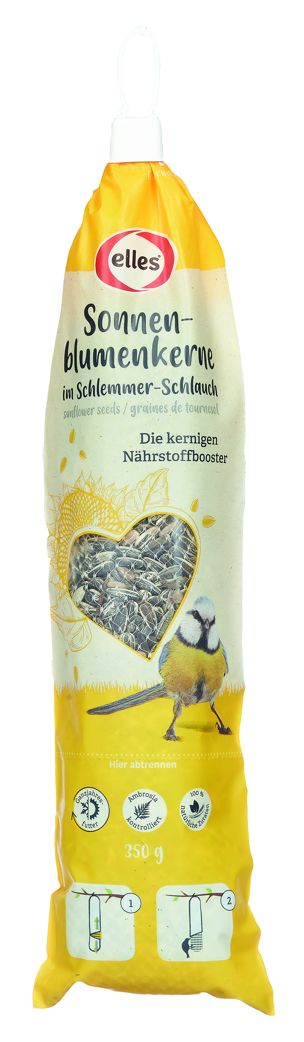 Sonnenblumenkerne im Schlemmer-Schlauch 350g