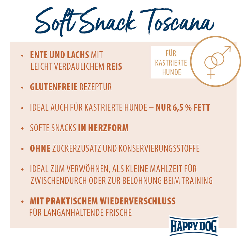 Happy Dog - Soft Snack Toscana - 2