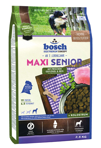 Bosch - Maxi Senior Geflügel & Reis - 4 x 2.5 kg - 1