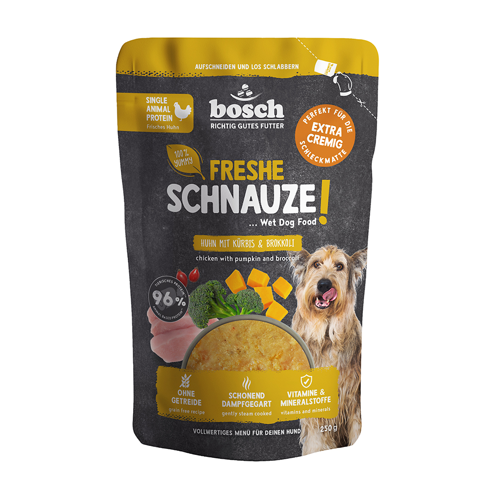 Freshe Schnauze - Huhn mit Kürbis & Brokkoli