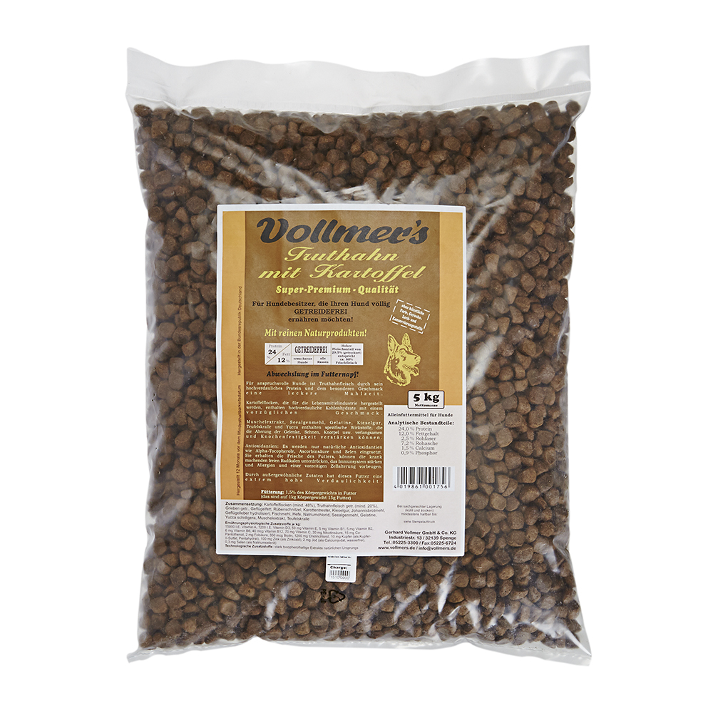 Truthahn & Kartoffel 5kg - 1 x 5 kg - 1
